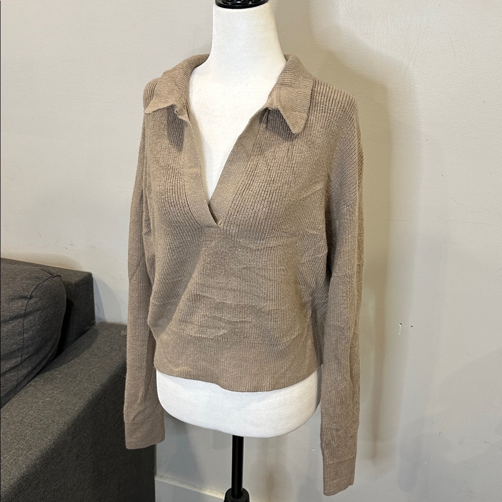 Lululemon‎ Collared Merino Wool-Blend Sweater - Picture 5 of 8